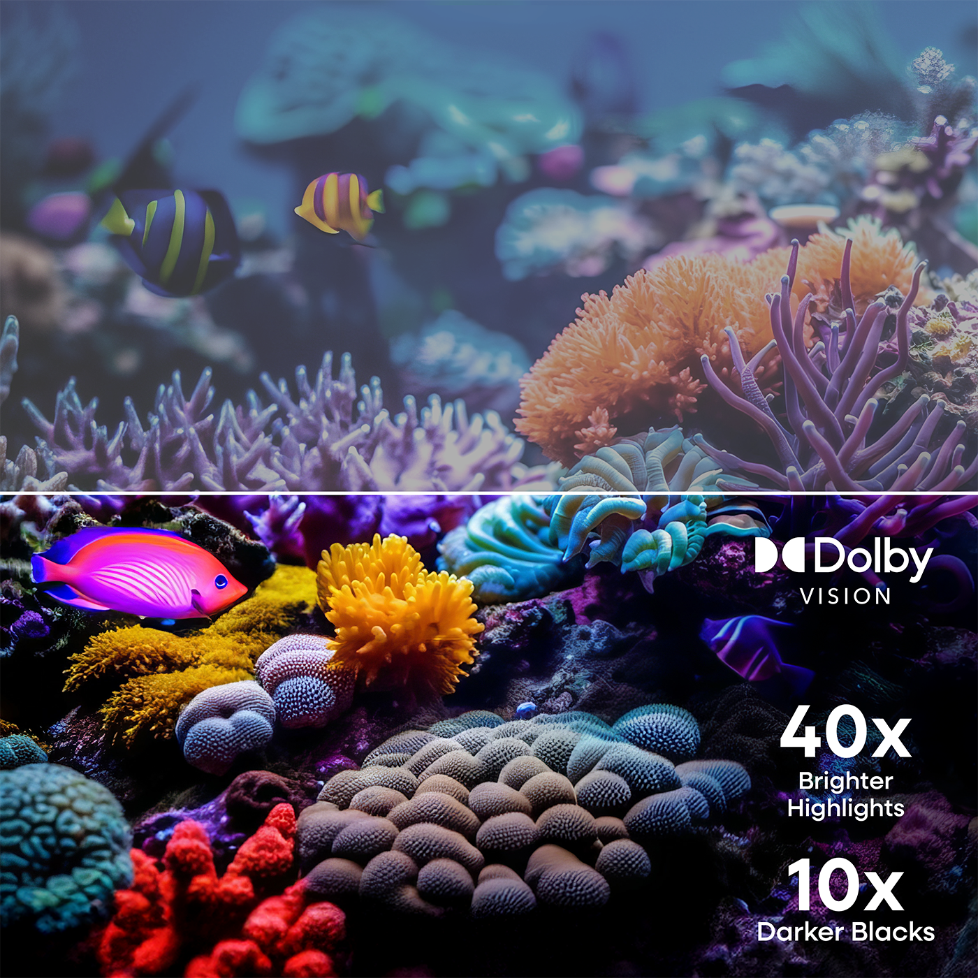 Element 43" 4K UHD  HDR Frameless Xumo TV