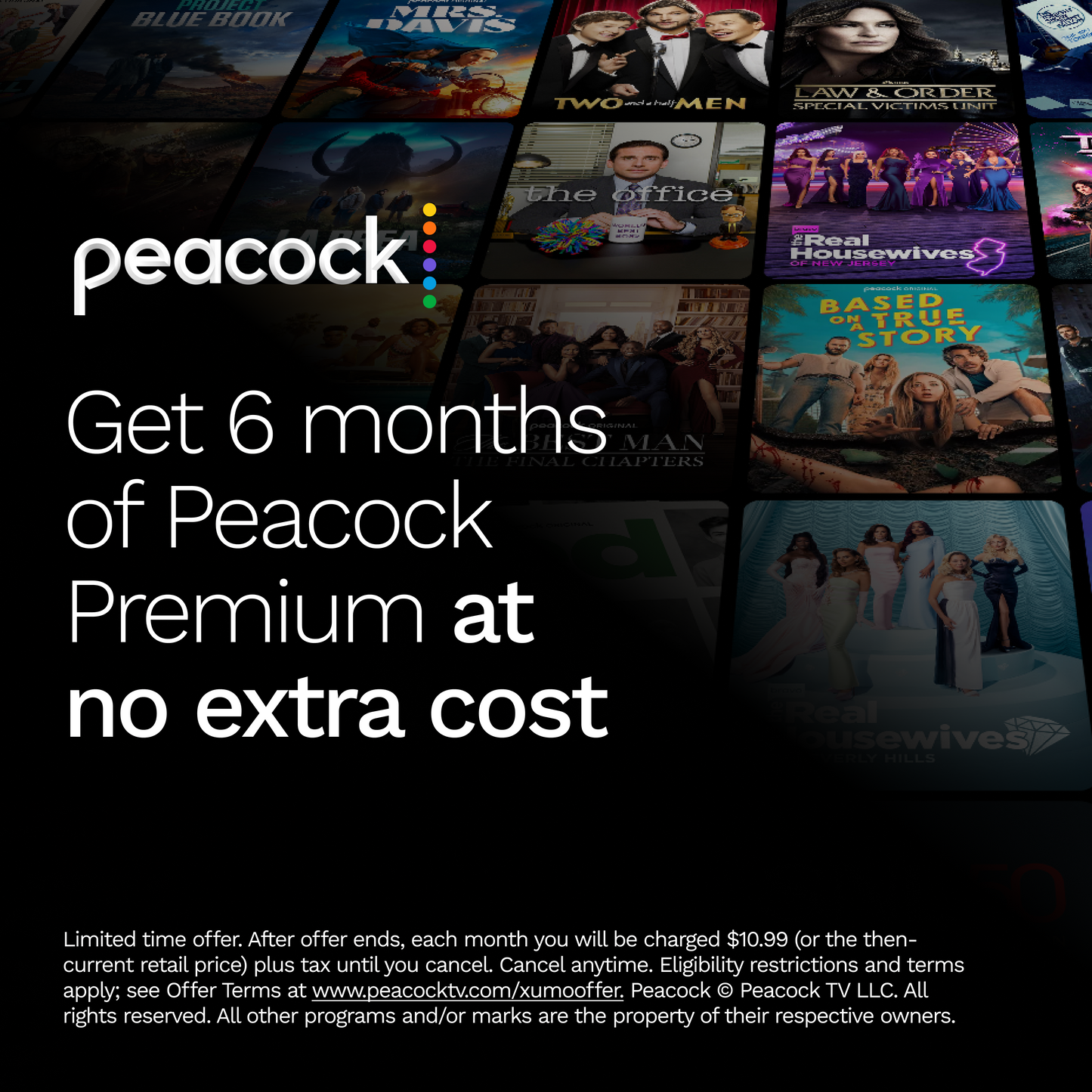 Element 43" 4K UHD  HDR Frameless Xumo TV