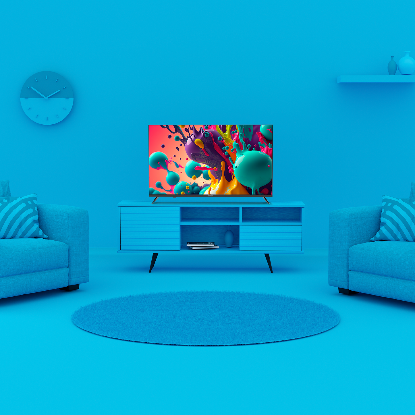 Element 43" 4K UHD HDR Google TV - Frameless