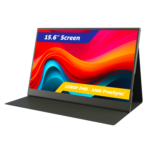 Element 15.6” 1080p FHD Portable Monitor - Black