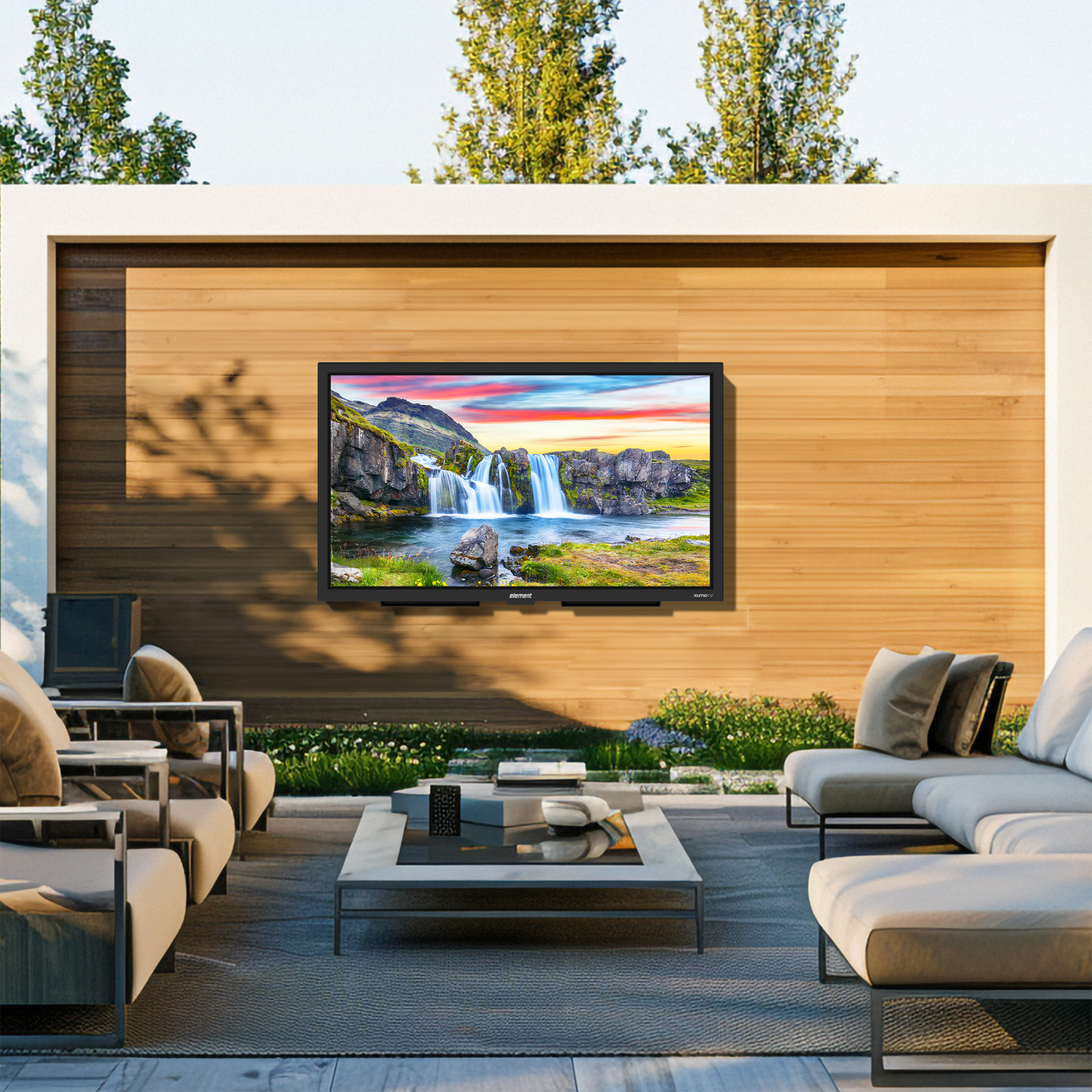 Element Electronics 65" 4K UHD Partial Sun Outdoor Xumo TV